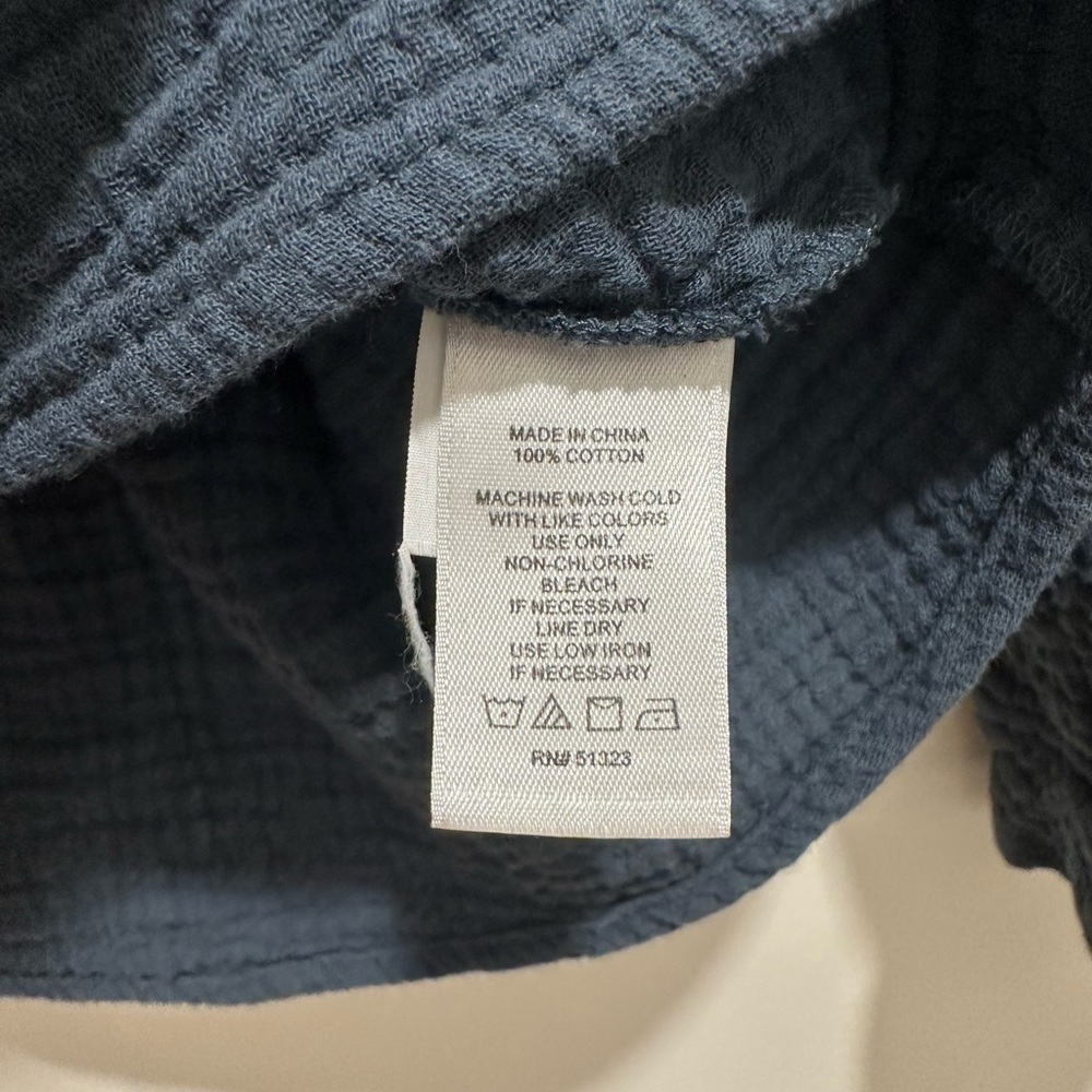 1.State Anthropologie Cotton Gauze Button-down - Picture 3 of 5